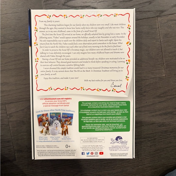 The Elf on the Shelf: A Christmas Tradition Book DOES NOT INCLUDE THE ELF - Picture 4 of 6